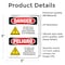 Signmission Safety Culture Sign, 3.5 in Width, Vinyl Decal, Rectangle, Bilingual OS-2PACK-DS-D-35-VS-1175 - alternate 3